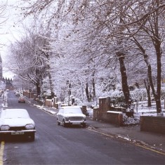 Wilkinson St with snow, January 1979 | Photo: Tony Allwright