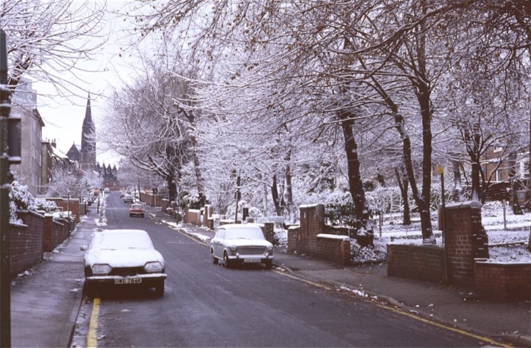 Wilkinson St with snow, January 1979 | Photo: Tony Allwright