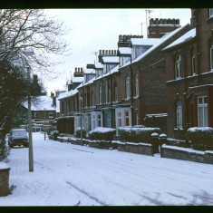 Wilkinson St in the snow, January 1979 | Photo: Tony Allwright