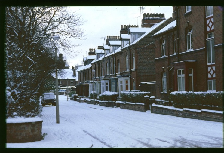 Wilkinson St in the snow, January 1979 | Photo: Tony Allwright