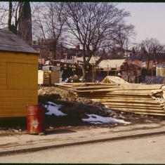 Broomspring Lane building site, April 1979 | Photo: Tony Allwright