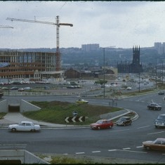 Ecclesall Rd / Hanover Way roundabout, September 1979 | Photo: Tony Allwright