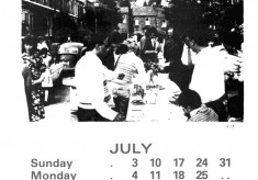 The Broomhall Calendar 1983: July ~ Havelock Street Party
