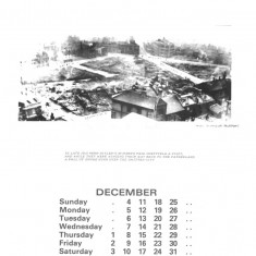 Broomhall Calendar 1983. December: page 1 of 2 | Photo: Mike Fitter