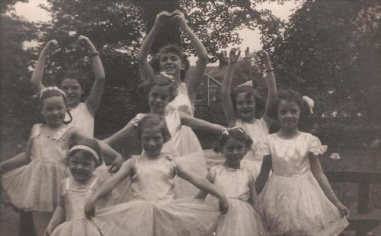 Sylvia Barnes (nee Cartledge) at Doreen Moore's Dance School, 1955 | Photo: Sylvia Barnes