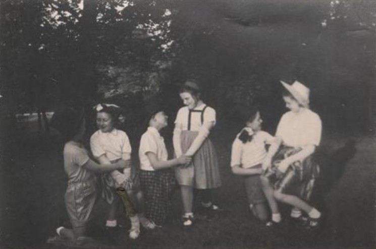 Sylvia Barnes (nee Cartledge) at Doreen Moore’s Dance School, 1955 | Photo: Sylvia Barnes