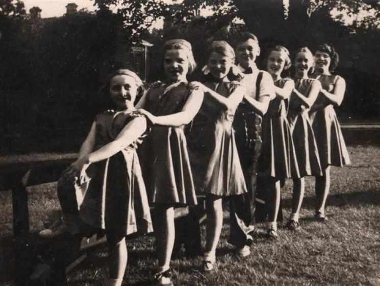 Sylvia Barnes (nee Cartledge) at Doreen Moore’s Dance School, 1955 | Photo: Sylvia Barnes