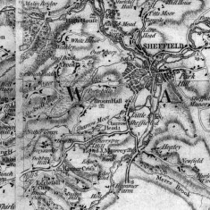 1771 Yorkshire Map by Thomas Jefferys | Map: SALS