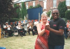 Dancing at the carnival