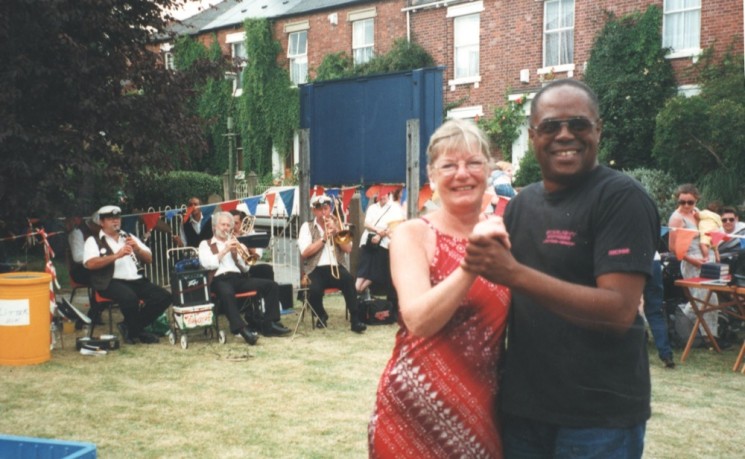 Dancing at the carnival