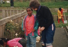 Children volunteering in the wider community