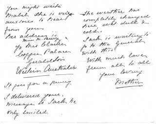 Dickinson letter 5: 22nd August 1911. Page 2 | Photo: Judith Gaillac