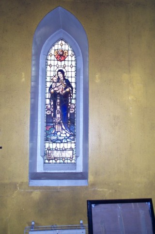 Window in Lady Chapel, St Silas Church, 2013 | Photo: Richard Bakewell