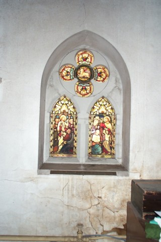 Window on North East Nave wall, St Silas Church. 2013 | Photo: Richard Bakewell