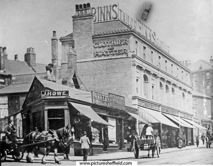 South Street, Moor, at junction of Carver Street. | Photo: SALS PSs02753