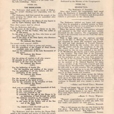 St Andrew's Church Leaflet Page 3. 1953 | St Andrew archive