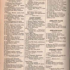 White's Sheffield District Directory Aberdeen Street. 1891 | Photo: David Stevenson