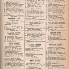 White's Sheffield District Directory Bath Street. 1891 | Photo: David Stevenson