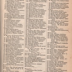 White's Sheffield District Directory Broomhall Street Showing shops in 1891 | Photo: David Stevenson