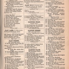 White's Sheffield District Directory Clinton Place. 1891 | Photo: David Stevenson