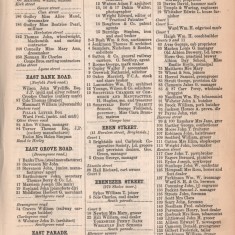 White's Sheffield District Directory Ecclesall Road. 1891 | Photo: David Stevenson