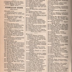 White's Sheffield District Directory Fitzwilliam Lane & Street. 1891 | Photo: David Stevenson