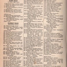 White's Sheffield District Directory Glossop Road. 1891 | Photo: David Stevenson