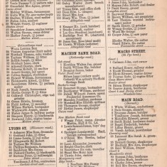 White's Sheffield District Directory Mackenzie Crescent. 1891 | Photo: David Stevenson