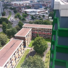 Photos from Hanover Roof of the Hanover Flats. 2014 | Photo: Our Broomhall