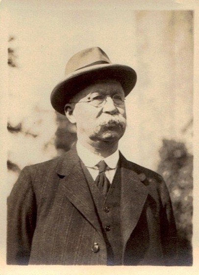 Barnard Platts Broomhead Colton-Fox as an older man. Unknown year | Photo: Stian Alexander