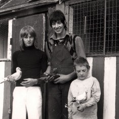 Gary Couth, Tom Barton, Stephen Ward. 1970s | Photo: Our Broomhall
