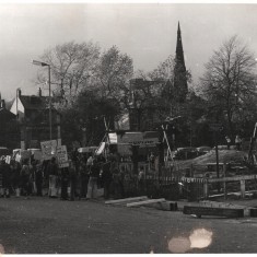 Playground protest. 1980s | Photo: Our Broomhall