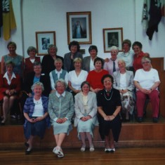 St Silas Guide reunion, group photograph. 13 October 2001 | Photo: Audrey Russell