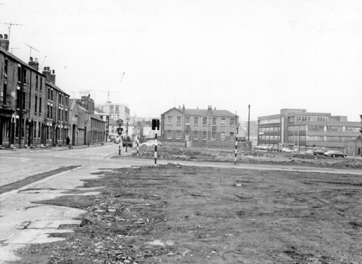 Construction of the Inner Ring Road, Hodgson Street. 1964 | Photo: SALS PSs17424