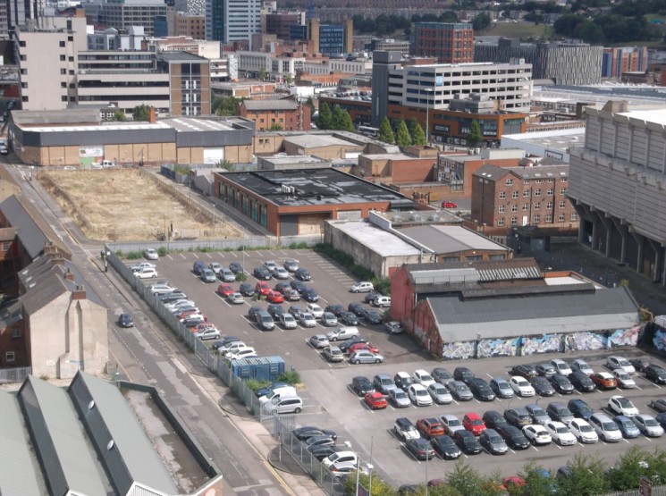 Milton Street car park. August 2014 | Photo: Our Broomhall