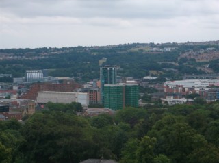 Photo of the Moorfoot area taken from St Mark's Church. August | Photo: Our Broomhall