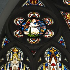 St Silas Building Recording day - Altar Window. April 2014 | Photo: Our Broomhall