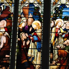 St Silas Building Recording day - Altar Window. April 2014 | Photo: Our Broomhall