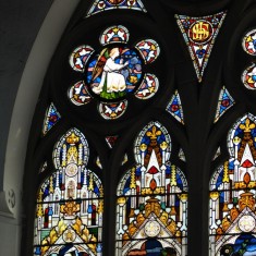 St Silas Building Recording day - Altar Window. April 2014 | Photo: Our Broomhall