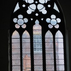 St Silas Building Recording day – Back Window. April 2014 | Photo: Our Broomhall