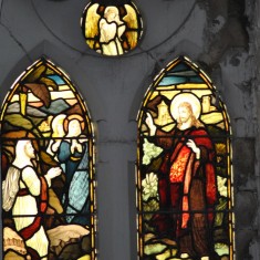 St Silas Building Recording day – Foljambe memorial window. April 2014 | Photo: Our Broomhall