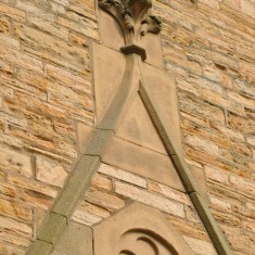 St Silas Building Recording day – external stonework. April 2014 | Photo: Our Broomhall