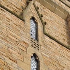 St Silas Building Recording day – external window. April 2014 | Photo: Our Broomhall