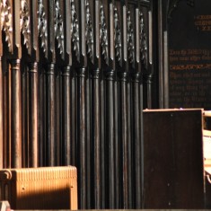 St Silas Building Recording day – organ. April 2014 | Photo: Our Broomhall