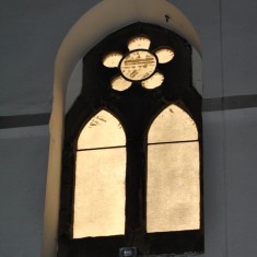 St Silas Building Recording day – roof window. April 2014 | Photo: Our Broomhall