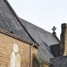 St Silas Building Recording day – roof. April 2014 | Photo: Our Broomhall