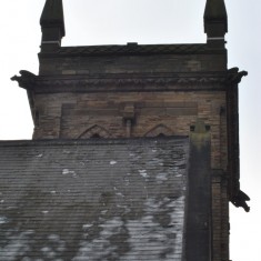 St Silas Building Recording day – roof. April 2014 | Photo: Our Broomhall