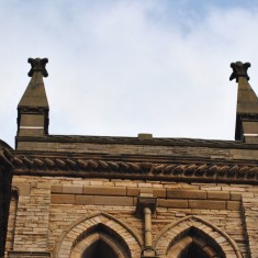 St Silas Building Recording day – turret. April 2014 | Photo: Our Broomhall