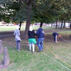 Geophysics Day on the Hanover Estate. August 2014 | Photo: Our Broomhall