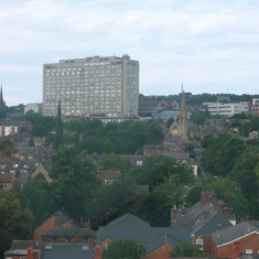 Royal Hallamshire Hospital from West One Plaza. 2014 | Photo: Our Broomhall